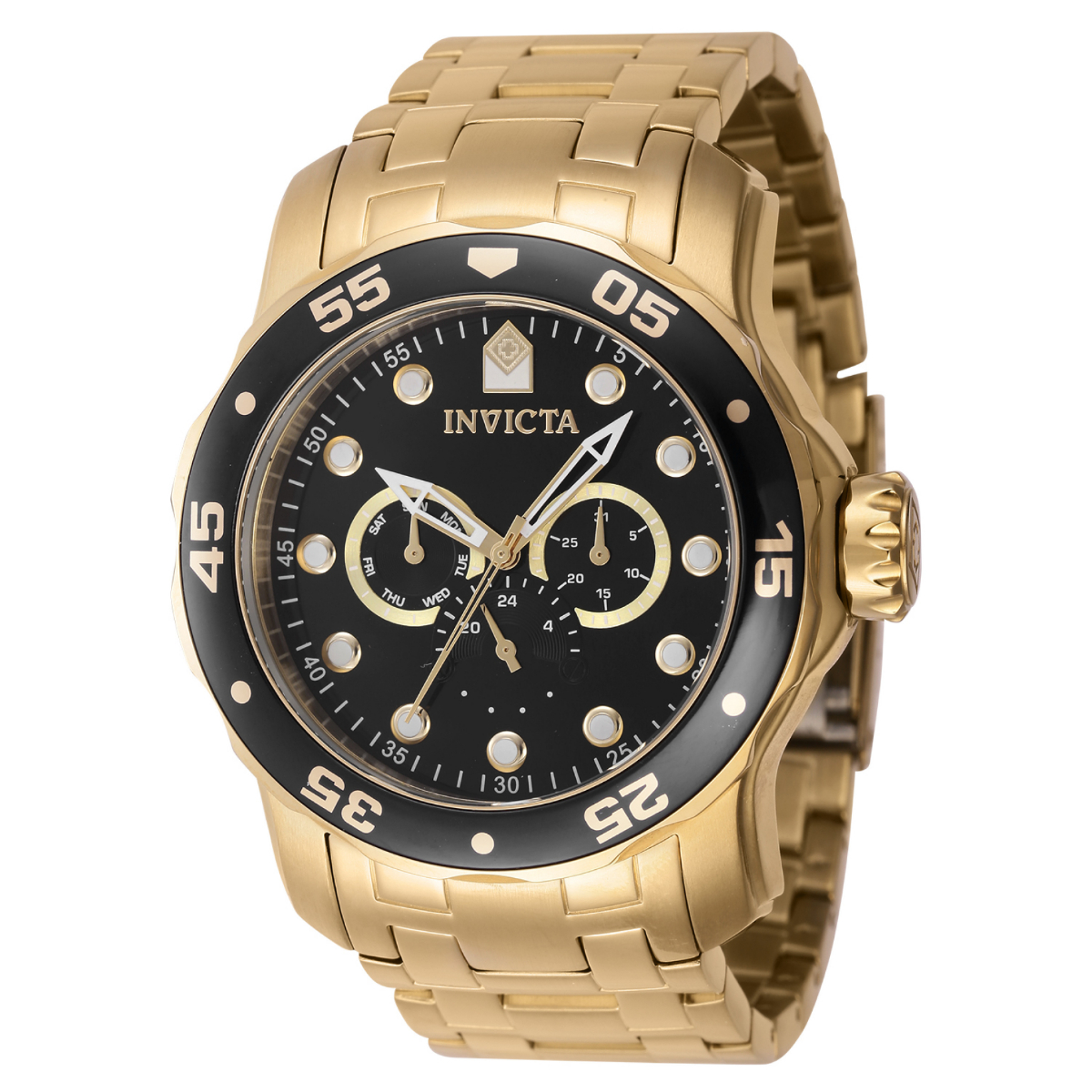 Invicta Pro Diver Men's Watch - 48mm, Gold (46995)