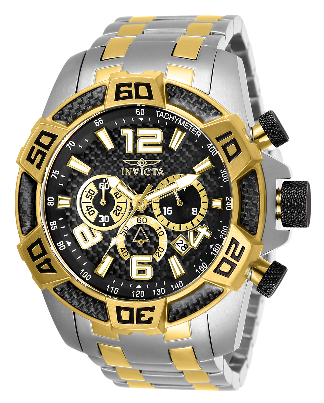 Invicta Pro Diver SCUBA Men's Watch - 50mm, Steel, Gold (ZG-25856)