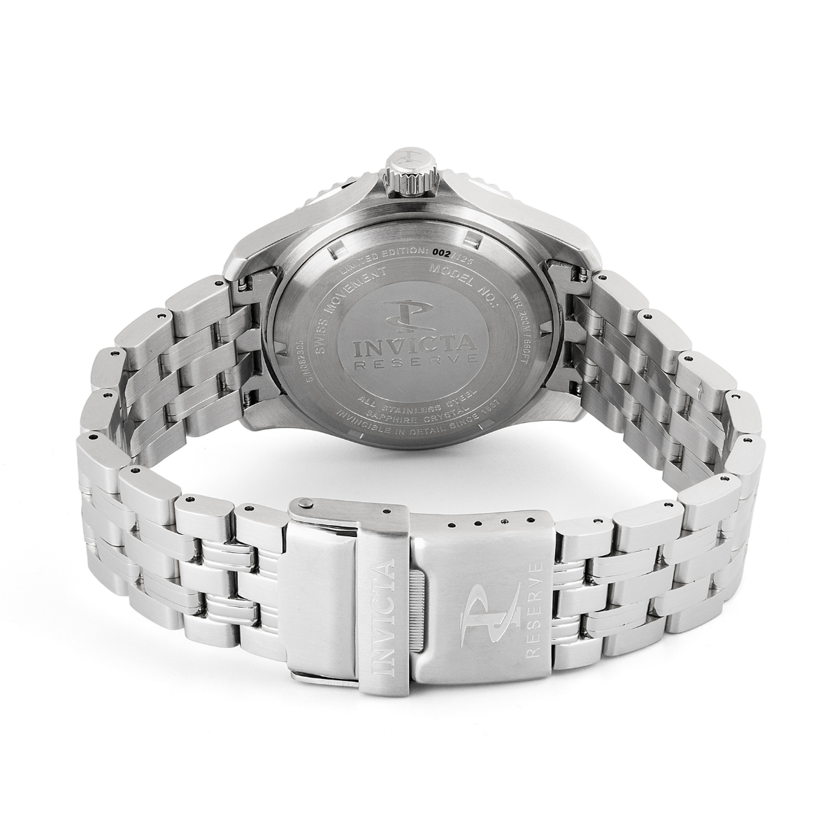 #1 LIMITED EDITION - Invicta Reserve Swiss ETA 955.112 Caliber Men's Watch - 44mm, Steel (49241-N1) 3 #1 LIMITED EDITION - Invicta Reserve Swiss ETA 955.112 Caliber Men's Watch - 44mm, Steel (49241-N1)