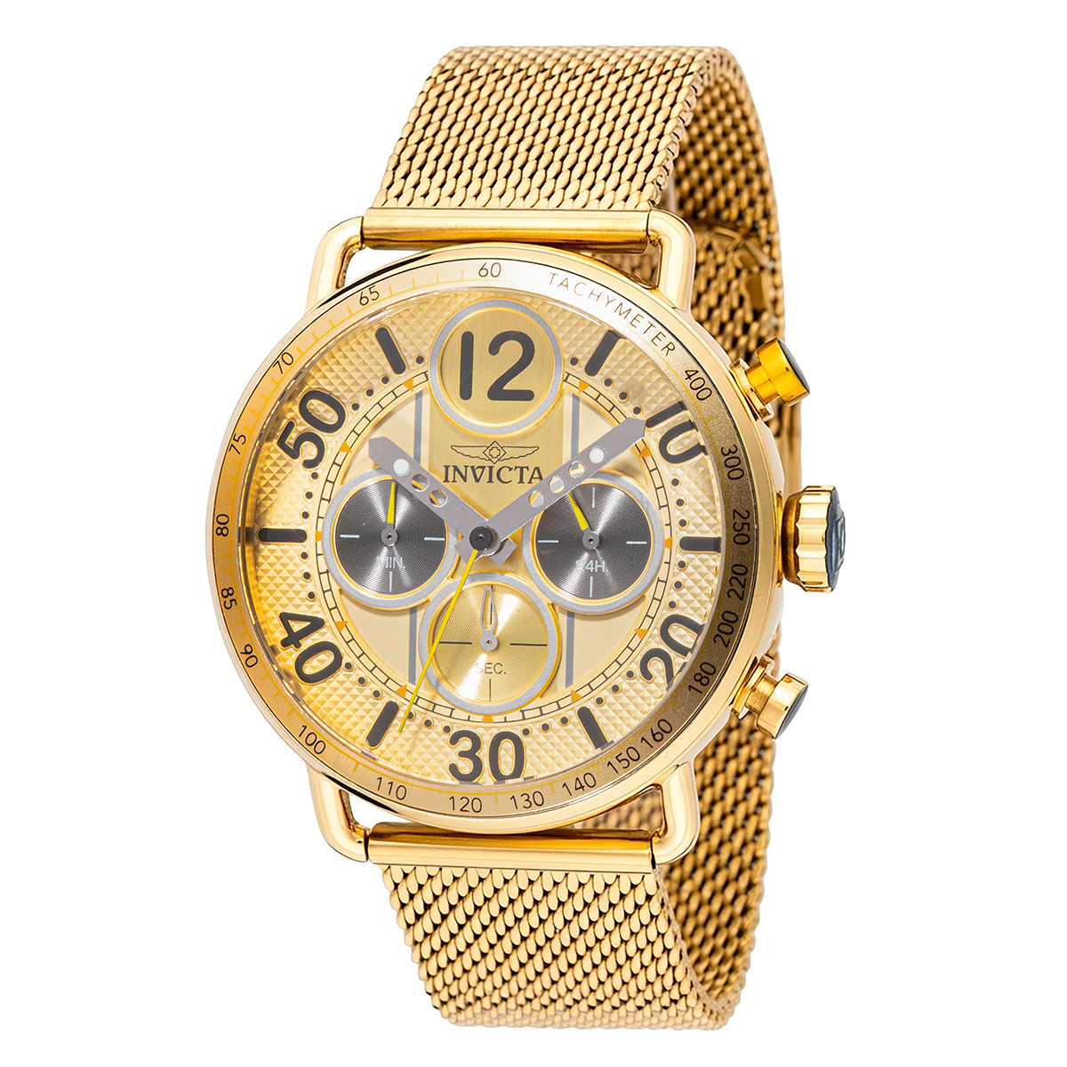 Invicta Speedway Men's Watch - 44mm, Gold (69473)