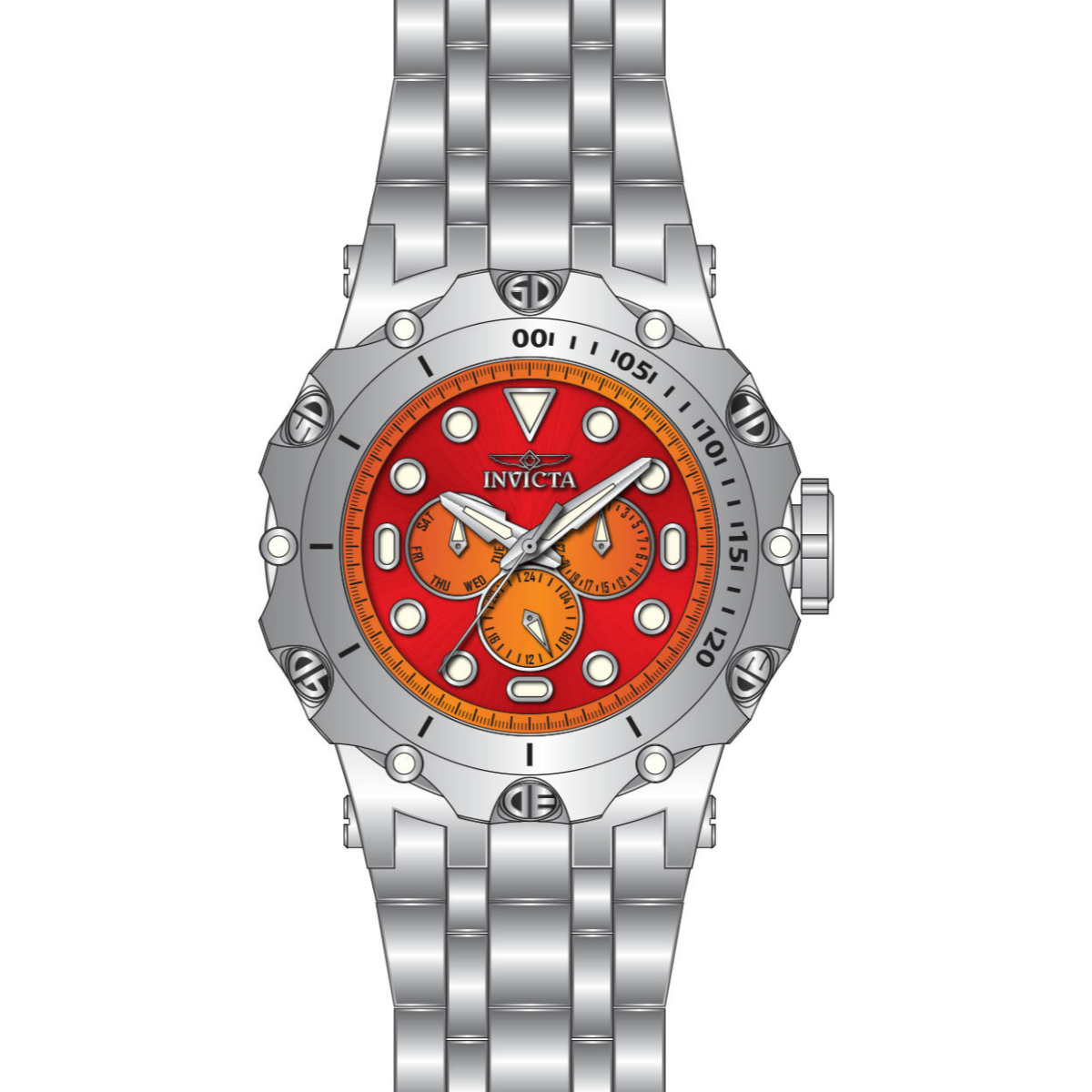 Invicta Subaqua Bulkhead Men's Watch - 51mm, Steel (49182)