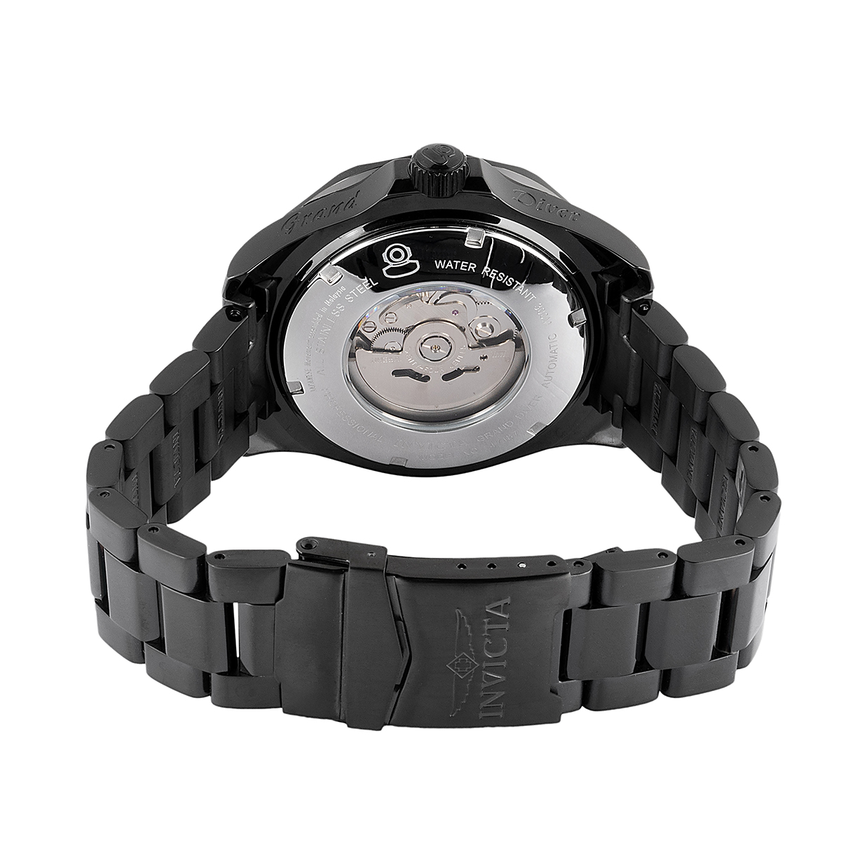 Invicta Grand Diver Miami Edition Automatic Men's Watch - 47mm, Black (47187)