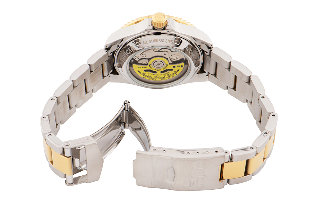 Invicta Pro Diver Automatic Women's Watch - 36mm, Steel, Gold (36803)
