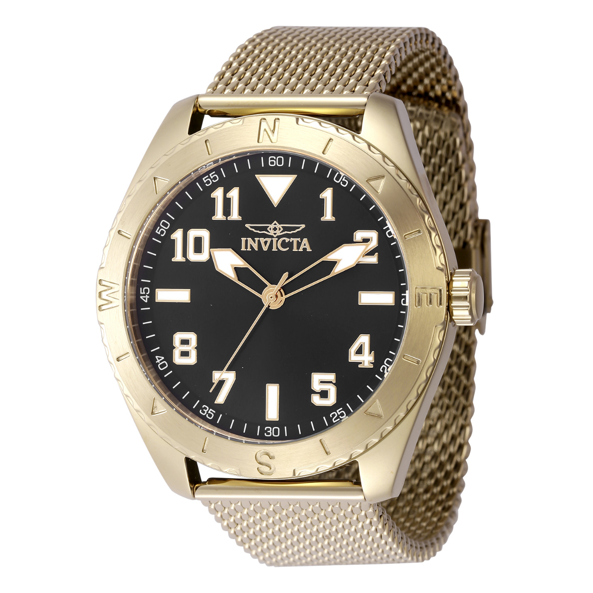 Invicta Specialty Legacy Men's Watch - 45mm, Gold With Bracelet Set (48291)