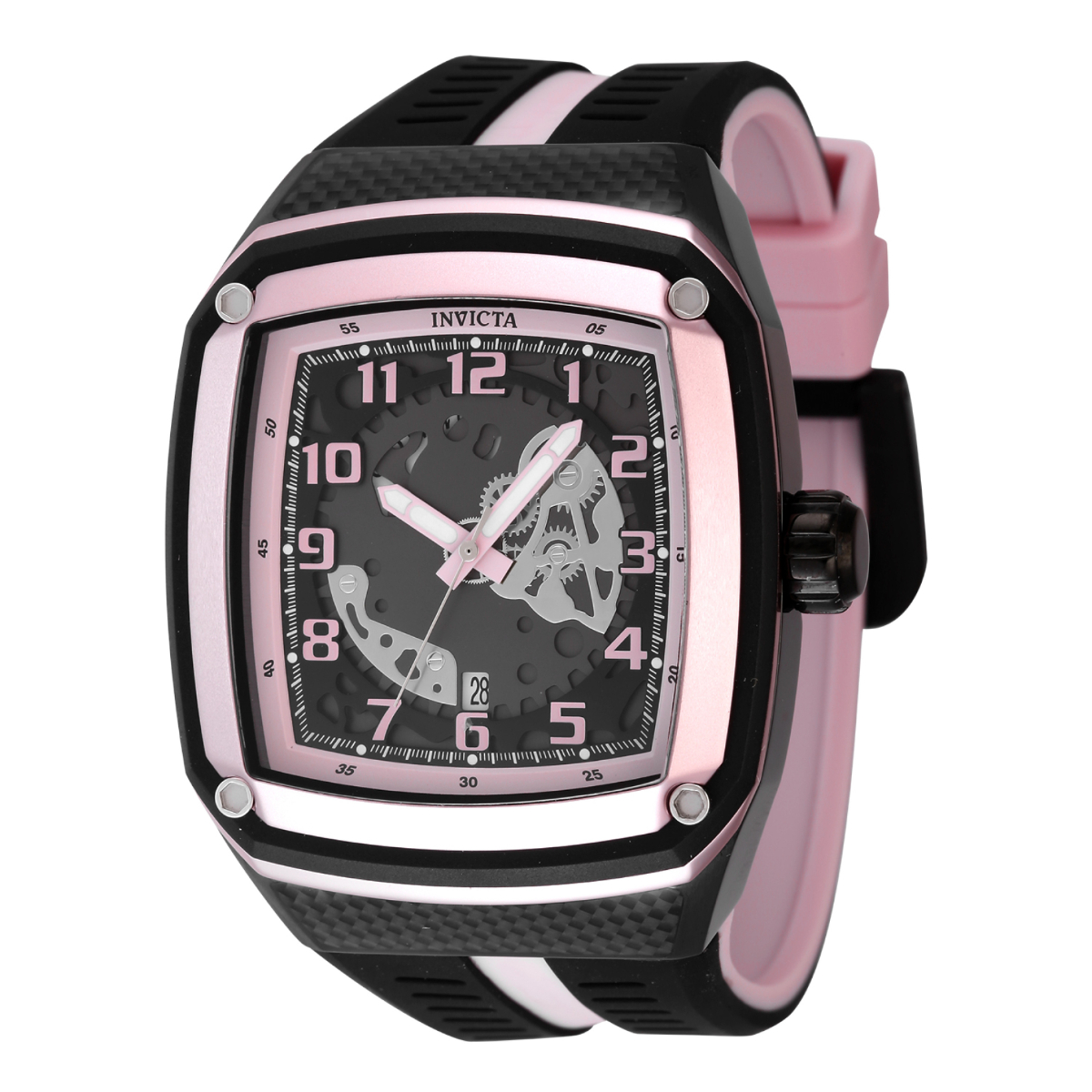 Invicta Racing JM Limited Edition Men's Watch - 45.5mm. Pink. Black (48068)