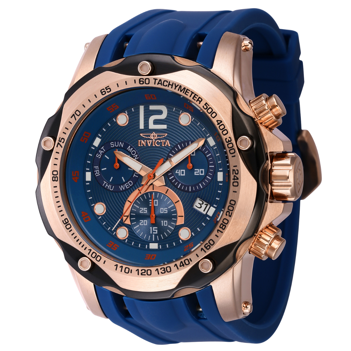 Invicta Speedway Swiss Ronda Z60 FE Caliber Men's Watch - 51mm, Blue (40356)