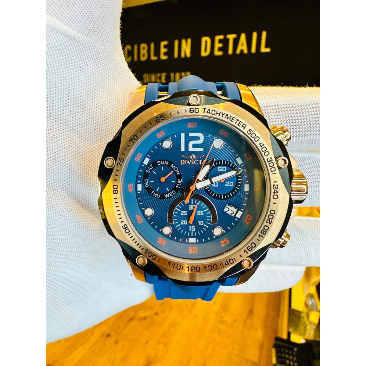 Invicta Speedway Swiss Ronda Z60 FE Caliber Men's Watch - 51mm, Blue (40356)