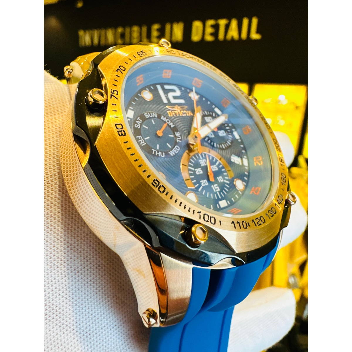 Invicta Speedway Swiss Ronda Z60 FE Caliber Men's Watch - 51mm, Blue (40356) 4 Invicta Speedway Swiss Ronda Z60 FE Caliber Men's Watch - 51mm, Blue (40356)