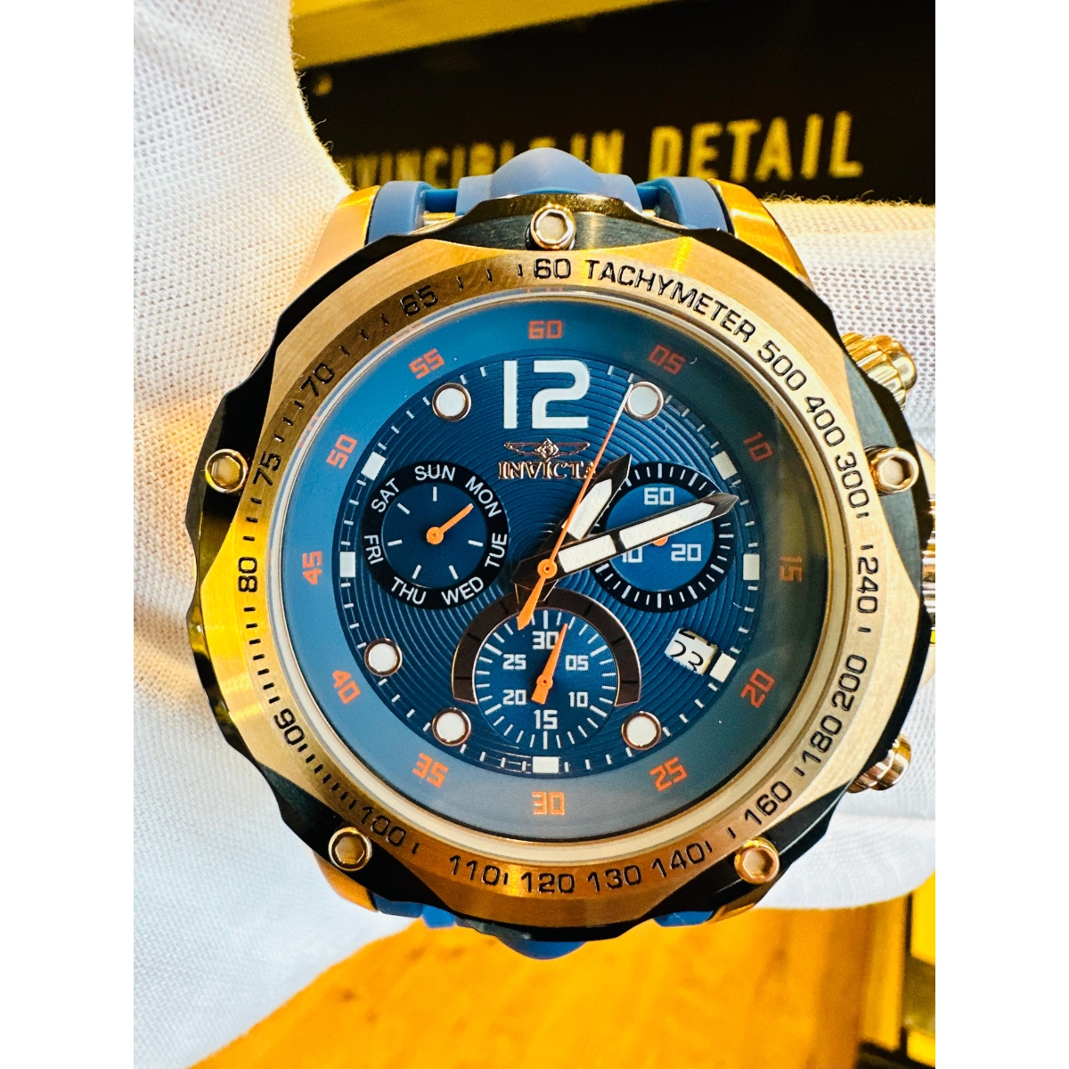 Invicta Speedway Swiss Ronda Z60 FE Caliber Men's Watch - 51mm, Blue (40356) 6 Invicta Speedway Swiss Ronda Z60 FE Caliber Men's Watch - 51mm, Blue (40356)