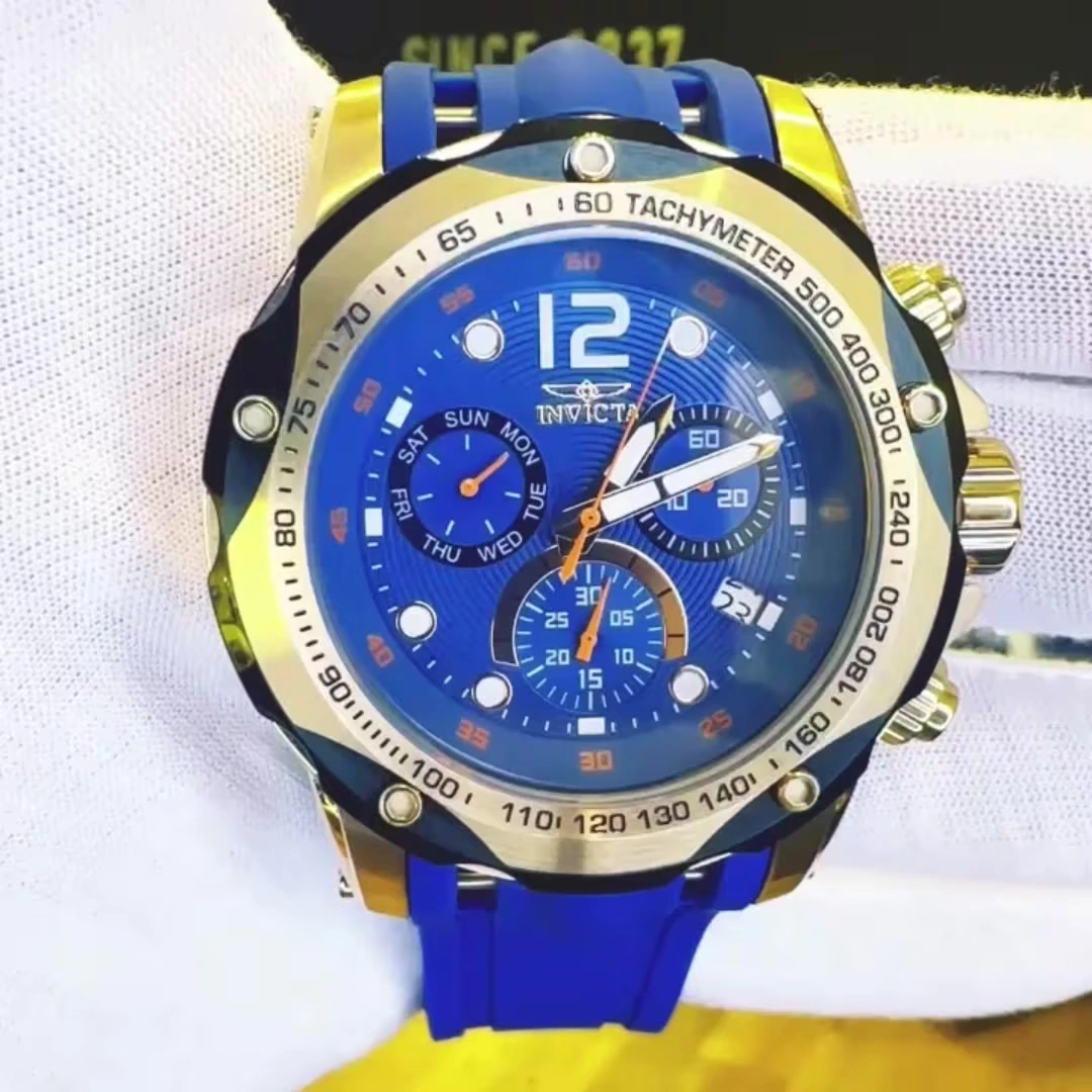 Invicta Speedway Swiss Ronda Z60 FE Caliber Men's Watch - 51mm, Blue (40356) 7 Invicta Speedway Swiss Ronda Z60 FE Caliber Men's Watch - 51mm, Blue (40356)