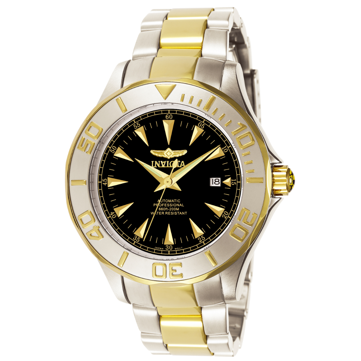 Invicta Signature Automatic Men's Watch - 47mm, Gold, Steel (ZG-7037)