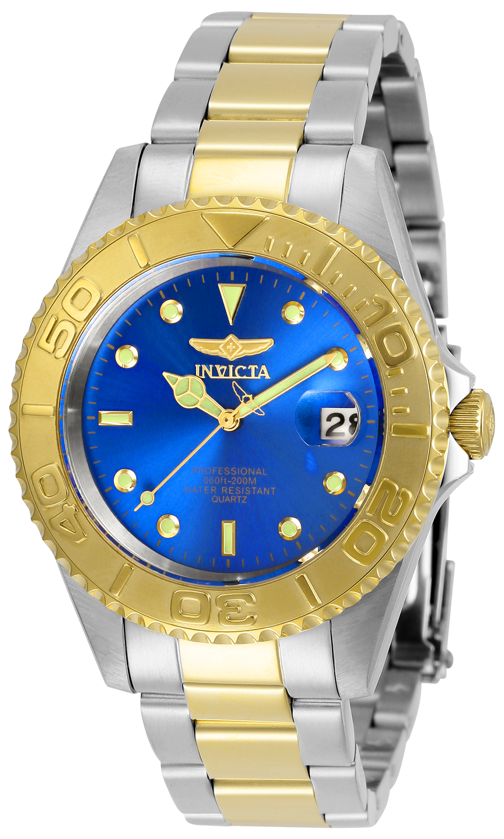Invicta Pro Diver Men's Watch - 37.5mm, Steel, Gold (29942)