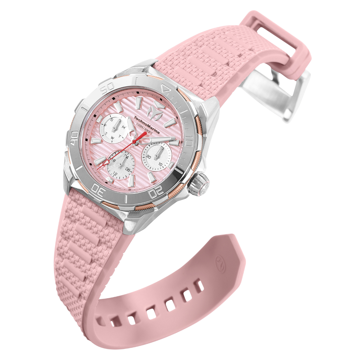 TechnoMarine Seven Seas Women's Watch - 36mm, Light Pink (TM-725039)