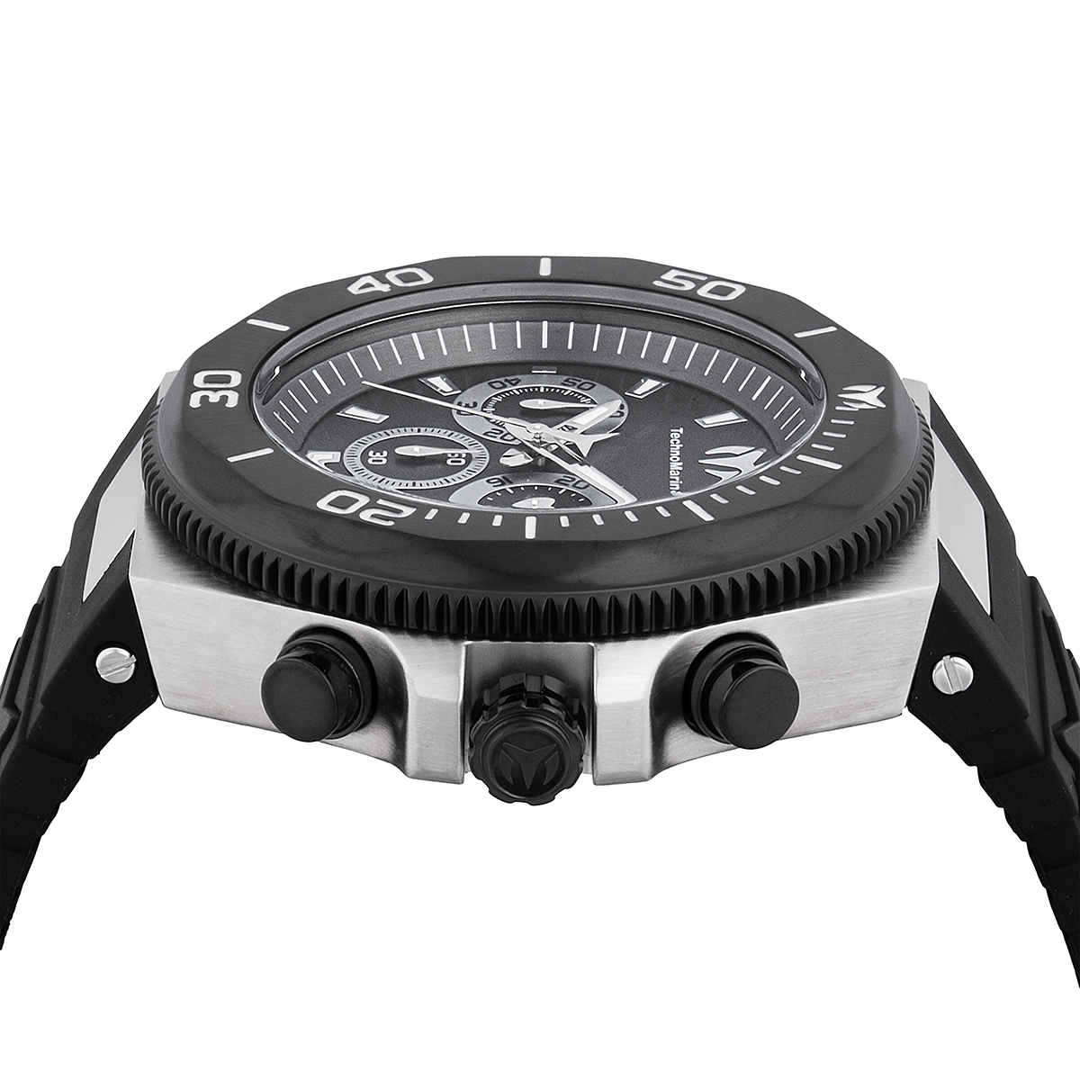 TechnoMarine Manta Ocean Men's Watch - 49mm, Black (TM-224014)