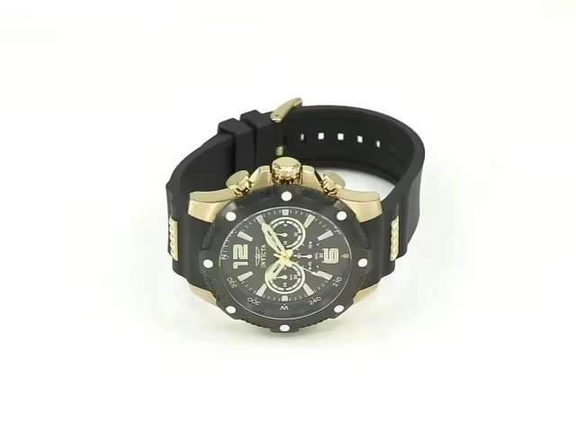 Invicta I-Force Axis Men's Watch - 50mm, Gold, Black (30769)