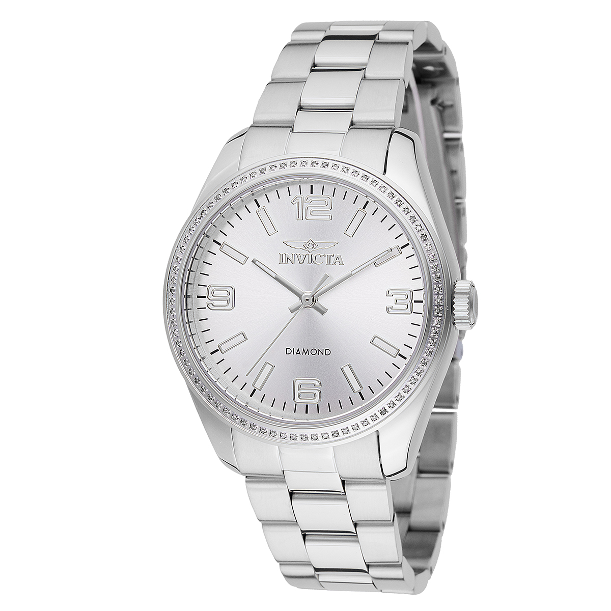 Invicta Elite Diamond 0.28 Carat Diamond Women's Watch - 36mm, Steel (48738)