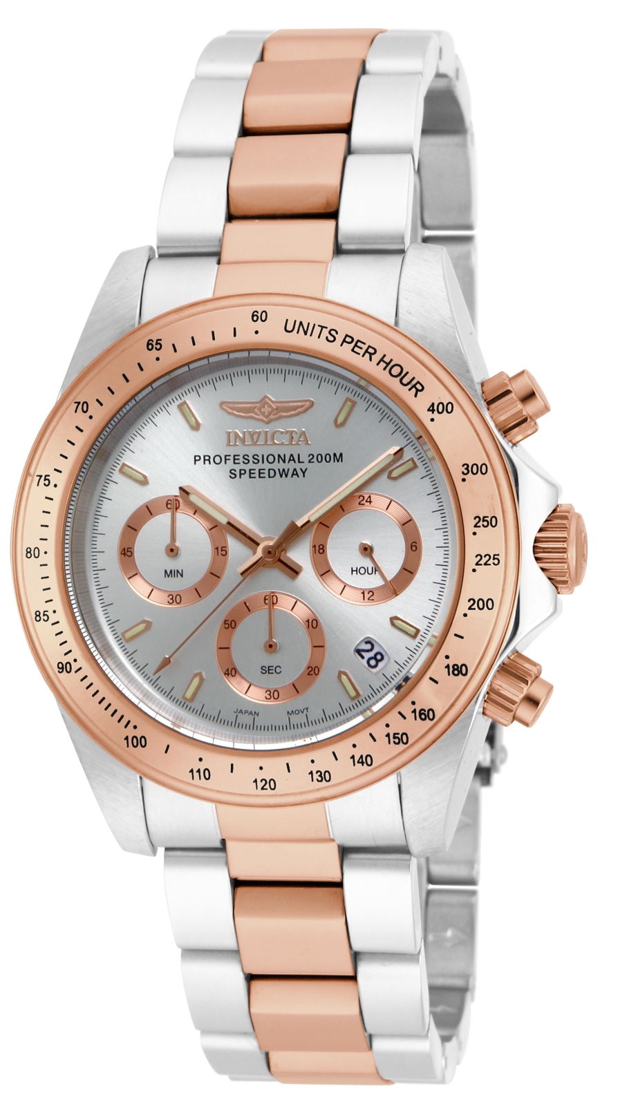 Invicta Speedway Men's Watch - 39.5mm, Steel, Rose Gold (17030)