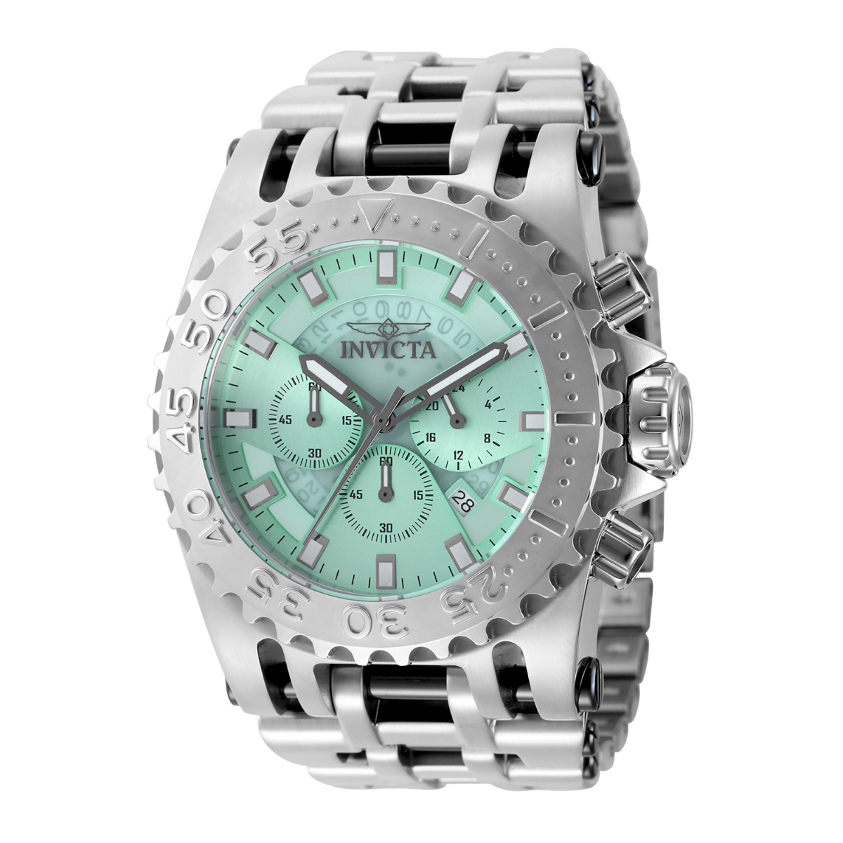 Invicta Coalition Forces Men's Watch - 50mm, Black, Steel (49758)