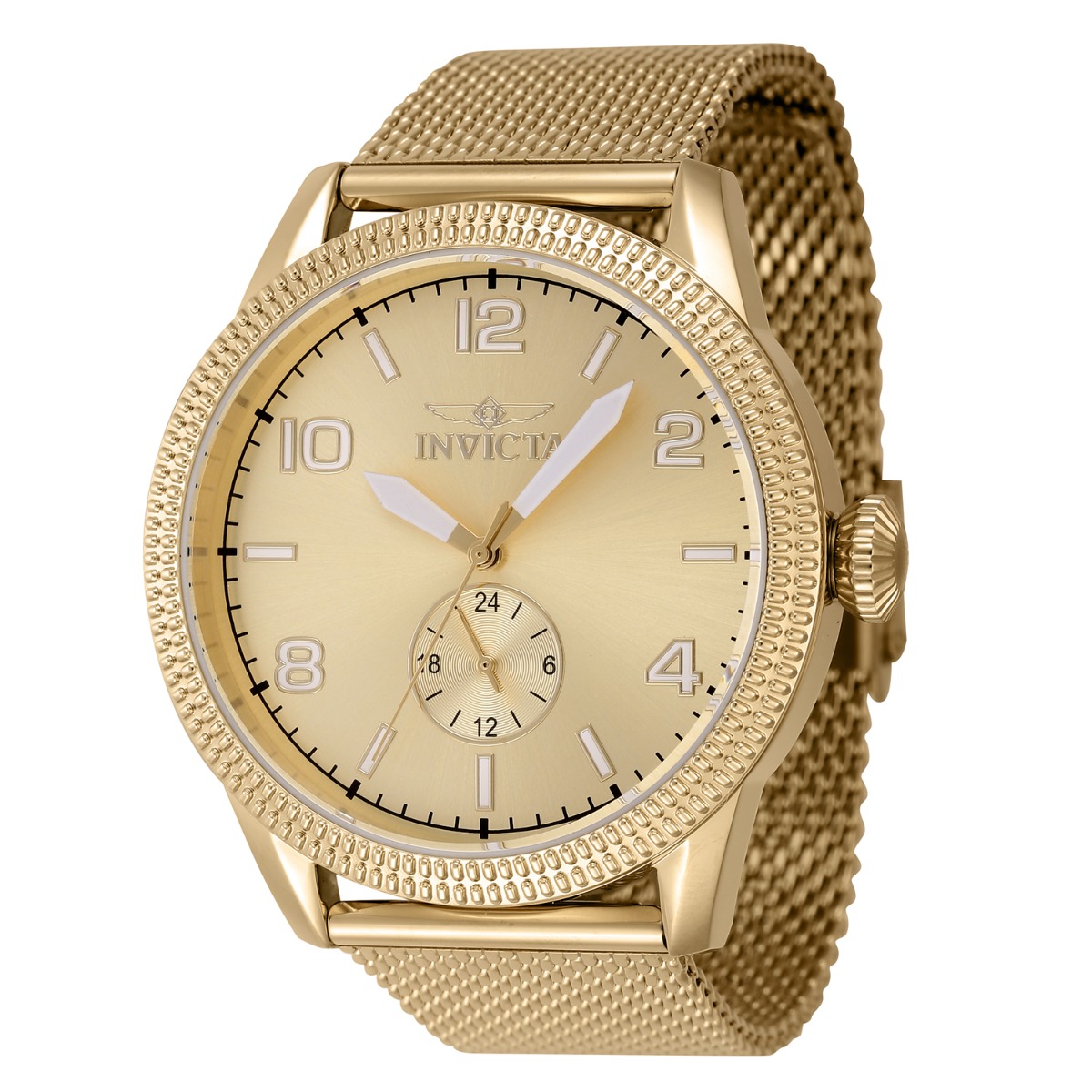 Open Box Invicta Vintage Men's Watch - 44mm, Gold (AIC-47136)