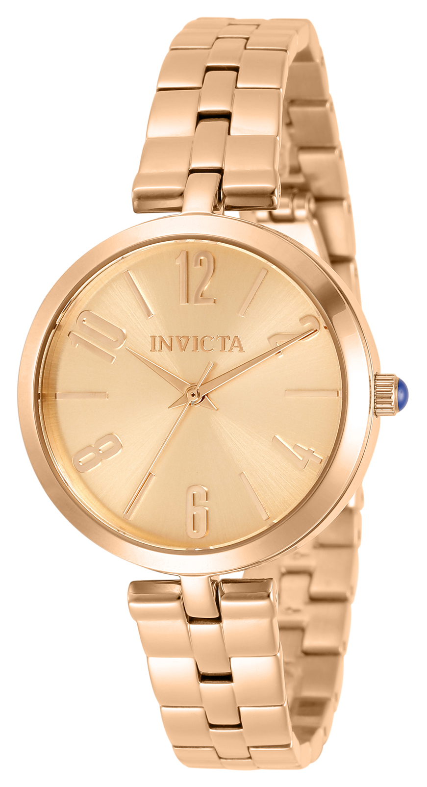 Open Box Invicta Angel Women's Watch - 34mm, Rose Gold (AIC-31076)