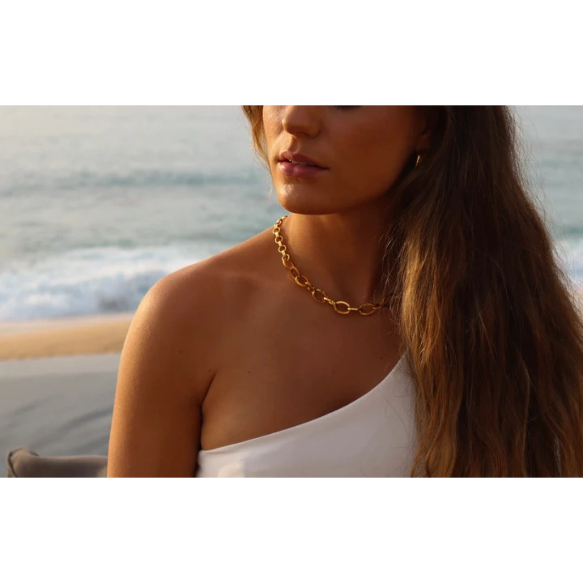 Invicta Angel Women's Choker, 14K Gold (MM-00480)