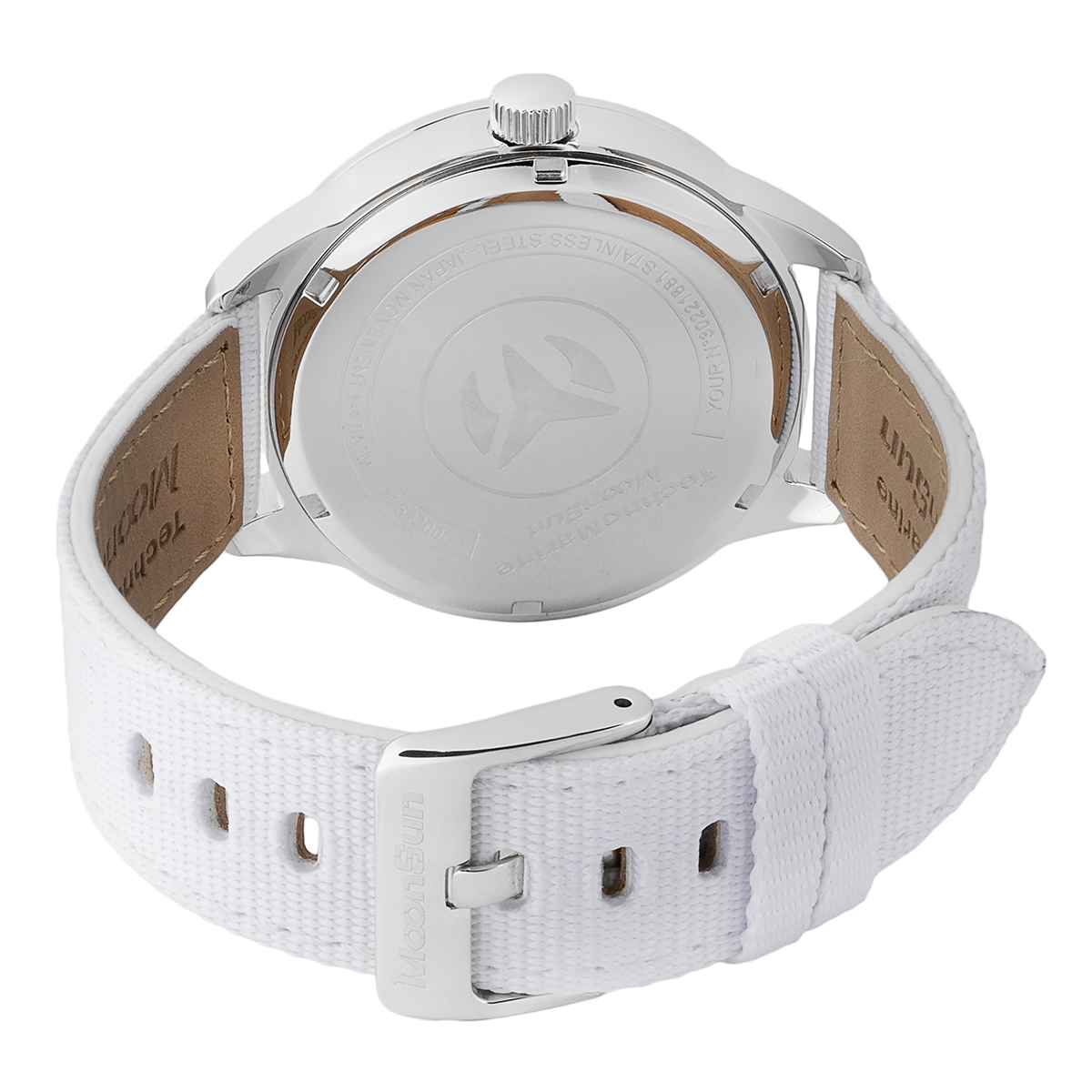 TechnoMarine MoonSun Women's Watch w/ Mother of Pearl Dial - 40mm. White (TM-822001)