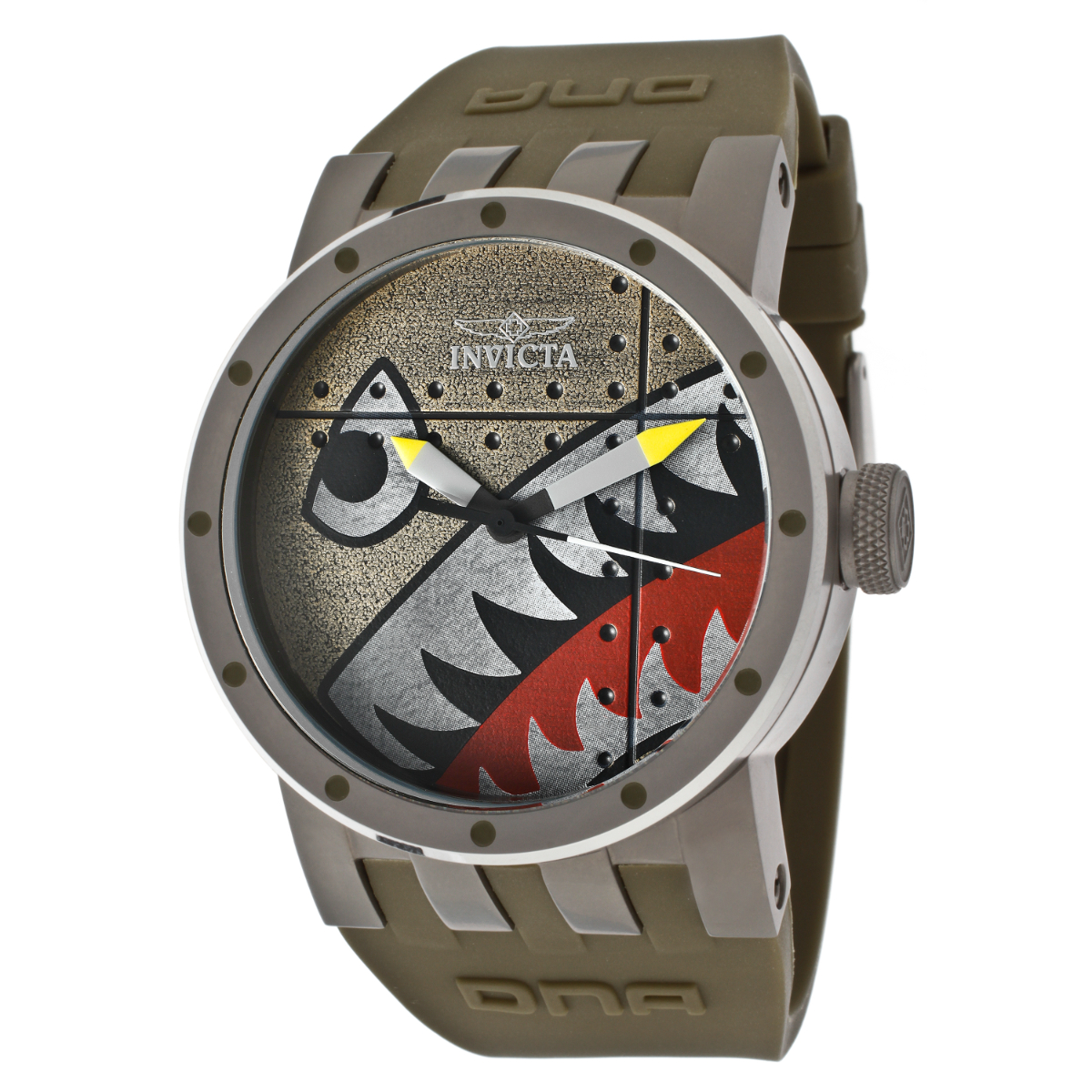 Invicta DNA Vintage Armed Forces Swiss Ronda 513 Caliber Men's Watch ...